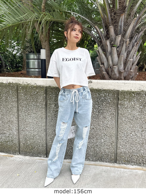 EGOIST刺繍Tシャツ